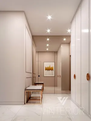 Светлый современный коридор 2021 | Дизайн прихожей, Дизайн интерьера, Дизайн