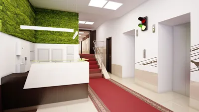 Дизайн офисных коридоров в Москве: заказать проектирование под ключ,  стоимость в бюро ARXY