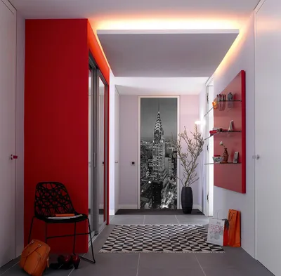 Дизайн прихожей: красивые интерьеры в современном стиле, идеи для уютного  коридора, эскиз оформления - 50 фото