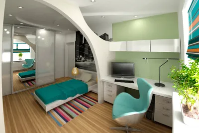 Дизайн интерьера квартир и помещений 30 м2 - заказать по низкой цене в  Москве в компании «СтройМастер»