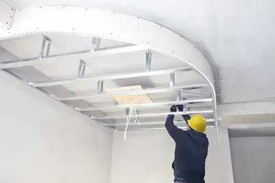 Потолок из гипсокартона своими руками: как сделать, пошаговая инструкция