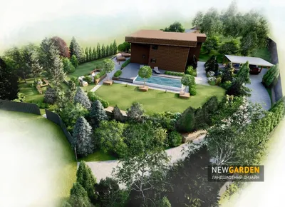 Ландшафтный дизайн дачного участка в СПБ | New-garden