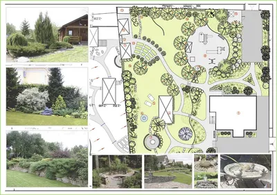 Всё зелёное: Проект ландшафтного благоустройства (Р-21) | Ландшафтный дизайн  садов и участков