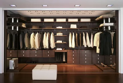 Лучшие дизайн-проекты для гардеробной комнаты: особенности проектирования и  монтажа — INMYROOM