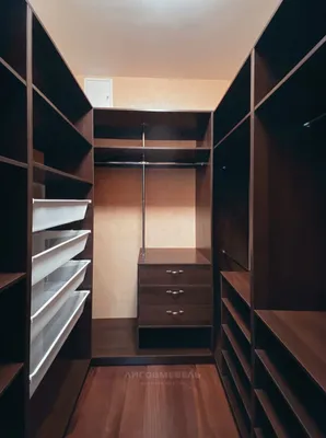 Дизайн гардеробной комнаты / Лиговмебель