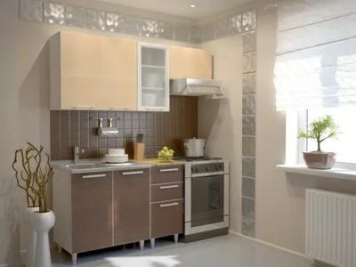 Кухня в хрущевке 5 кв м с холодильником — фото идеи — Блог о строительстве  и ремонте