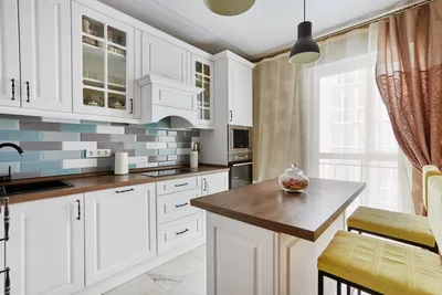 цветовое решение кухни 9 квадратов | Дизайн кухонь, Дизайн кухонного шкафа,  Небольшие кухни