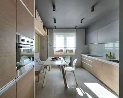 Несколько примеров кухни 9 кв м в панельном доме | Houzz Россия
