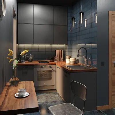 Дизайн проекты для кухни в 10 кв. м - реальные фото интерьеров от Mr.Doors