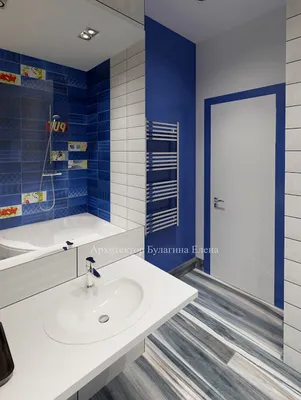 Интерьер ванной комнаты, керамическая плитка, мозаика — Идеи ремонта