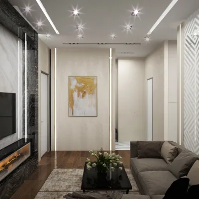 Дизайн интерьера двухкомнатной квартиры 68 кв.м в стиле неоклассика - Дизайн  квартир - Блог ГК «Фундамент»