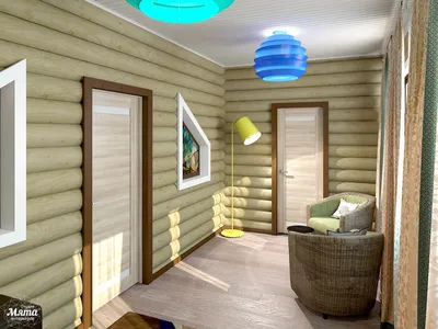 Дизайн-проект деревянного дома 🏠 Дизайн интерьера деревянного дома ✓  Современный дизайн деревянного дома в Екатеринбурге