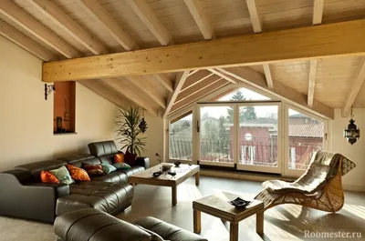 Интерьер деревянного дома - 40 фото дизайна внутри