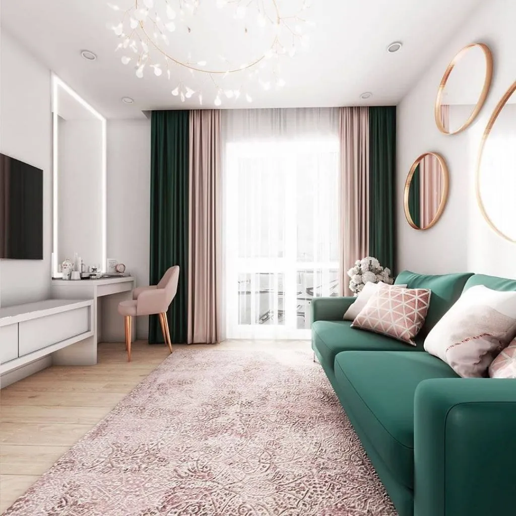 Дизайн гостиной-спальни: фото интерьеров квартир, планировка | вороковский.рф