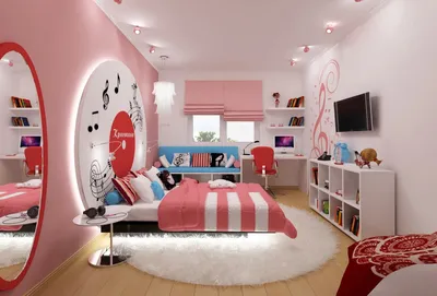 Подбираем дизайн комнаты для девушки в современном стиле