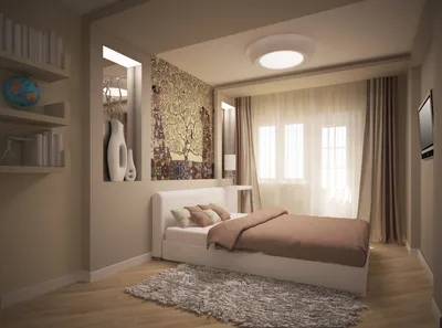 Дизайн комнаты девушки в современном стиле » Дизайн 2021 года - новые идеи  и примеры работ