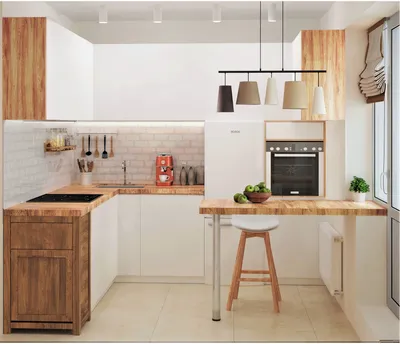 Холодильник в интерьере кухни: советы по выбору, примеры размещения,  варианты дизайна с фото