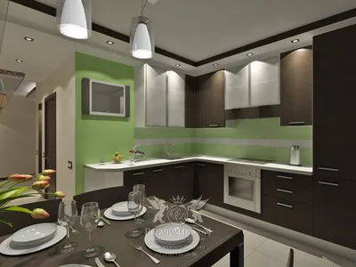 Дизайн кухни и кухни-столовой | Дизайн интерьера и ремонт квартир, домов и  офисов в Москве