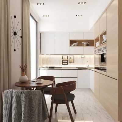 Дизайн кухни с открытой лоджией, автор Яна Зубкова, конкурс \"кухня – это  мой дом. дом – это моя радость.\" | PINWIN - конкурсы для архитекторов,  дизайнеров, декораторов