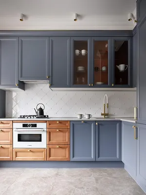 Кухня в стиле неоклассика (современная классика) – 193 лучших фото дизайна  интерьера