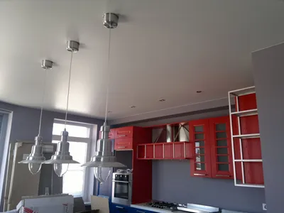 Натяжные потолки на кухню в Челябинске гарантия на материалы и установку!