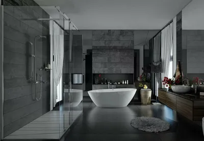 Ванная комната в стиле хай тек: как выбрать интерьер и мебель?