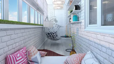 Как оформить маленький балкон: 2,7 квадратного метра для отдыха и  размышлений — INMYROOM | Small apartment patio, Balcony design, Interior  balcony