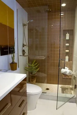 Маленькая ванная комната: современный дизайн - Рамблер/женский