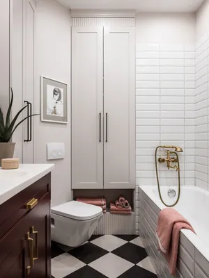 Как оформить ванную комнату в маленькой квартире: 13 примеров от дизайнеров  | AD Magazine