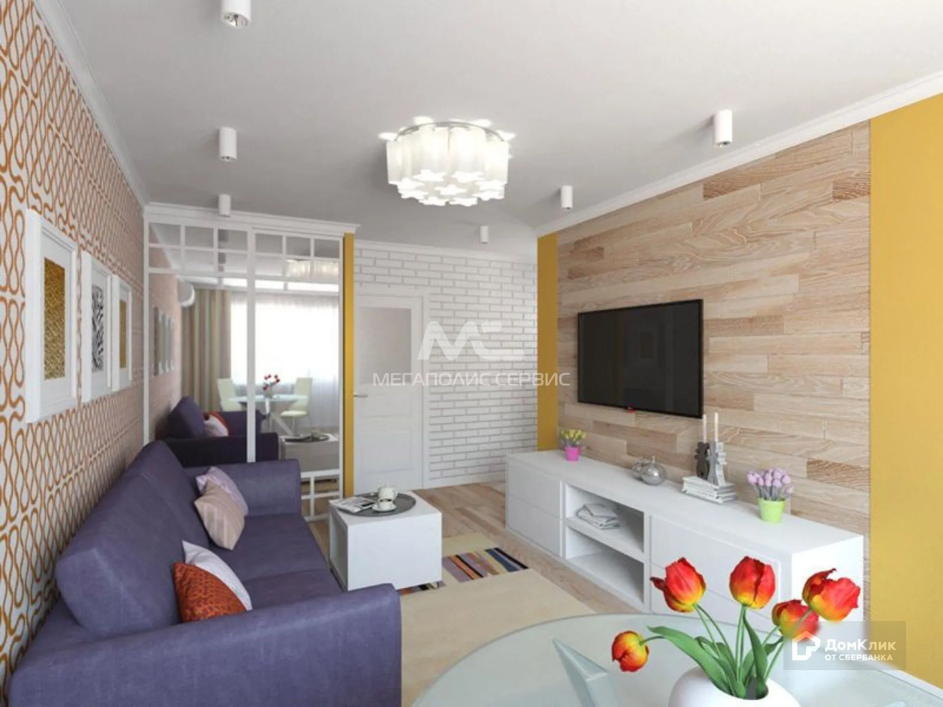 Дизайн двухкомнатной квартиры: тренды, лучшие дизайнерские решения, реальные фото