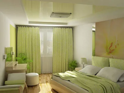 Дизайн спальни 12 кв.м в современном стиле фото » Картинки и фотографии  дизайна квартир, домов, коттеджей