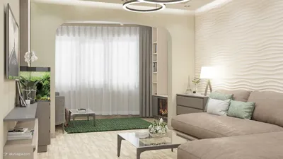 Дизайн 3-х комнатной квартиры | дизайн интерьера Аквилегия