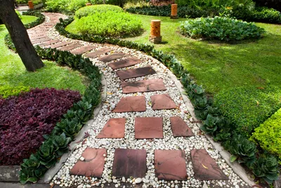 Красота в простоте: идеи дизайна садовых дорожек - Декор