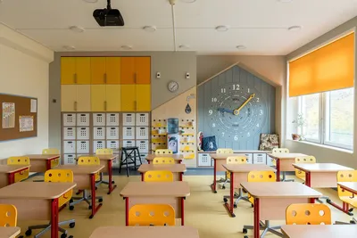 Школа-школа, я скучаю: какие сейчас кабинеты в учебных заведениях? - статьи  про мебель на Викидивании