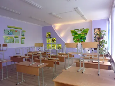 Цвет стен в школьном кабинете - 65 фото