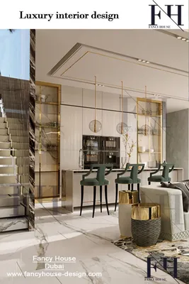 Современный элитный дизайн интерьера для большой резиденции в современном  стиле #fancyhousedesigndubai #резиденция #… | Дизайн интерьера, Роскошный  дизайн, Интерьер