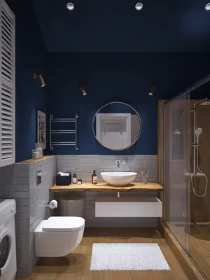 Inhomi - Ванная комната на мансарде, в оттенках топленого... | فيسبوك