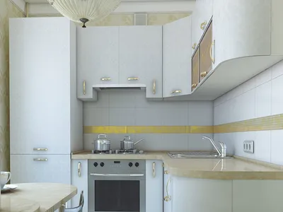 5 советов для дизайна кухни в хрущевке с холодильником
