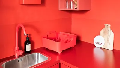 Кухни в красных цвета - 23 фото дизайнов в разных стилях
