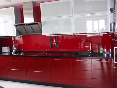 Кухни красного цвета это цвет кухни молодых - shkafkupeprosto.ru