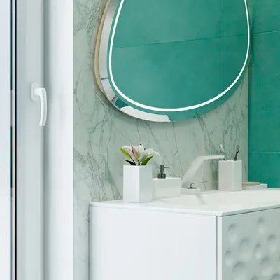 Бирюзовая ванная комната:лучшие фото современного дизайна интерьера