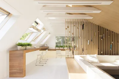 Дизайн мансарды в частном доме | Блог L.DesignStudio