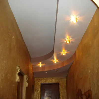 Потолок с подсветкой из гипсокартона