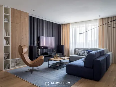 Дизайн квартиры 100 кв м: фото реализованного интерьера проекта Сходненская  | Дизайн студия интерьера Geometrium