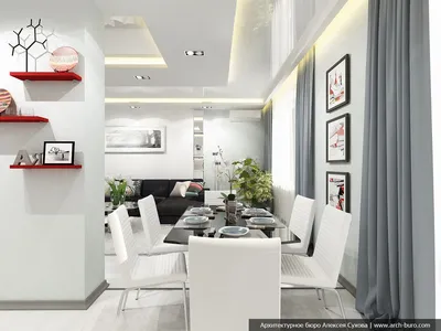 Дизайн гостиной студии и интерьеры квартиры-студии – arch-buro.com