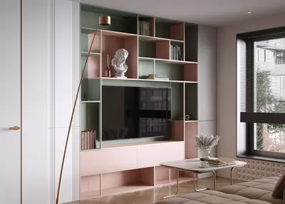 Купить стильные тумбы под телевизор в гостиную от производителя — на заказ  по индивидуальным размерам. Фабрика мебели Mr.Doors