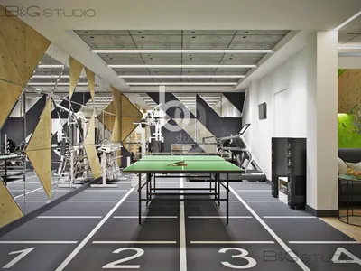 Дизайн проект таунхауса 340 м.кв. в Патрушева подвал | Портфолио работ BiG  Studio (Студия БиГ)