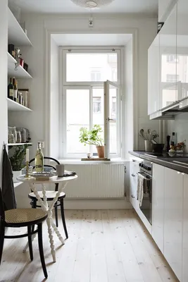 Прямоугольная кухня: 44 фото, красивые идеи дизайна