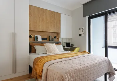 Маленькие спальни – 135 лучших фото дизайна интерьера спальни | Houzz Россия