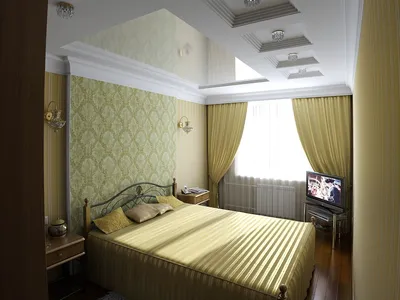 Интерьер спальни маленького размера фото » Современный дизайн на Vip-1gl.ru